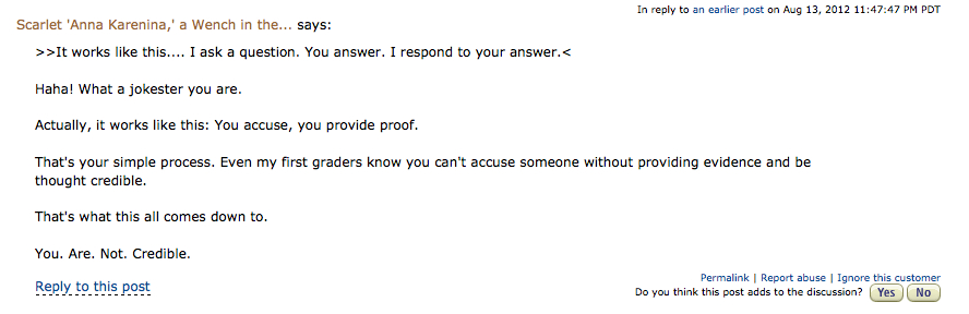 YouAreNotCredible